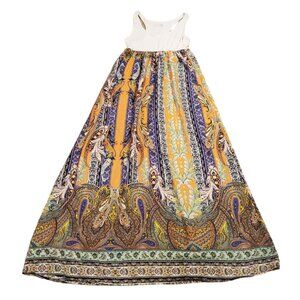 Agaci Racerback Light Maxi Dress Size Small.